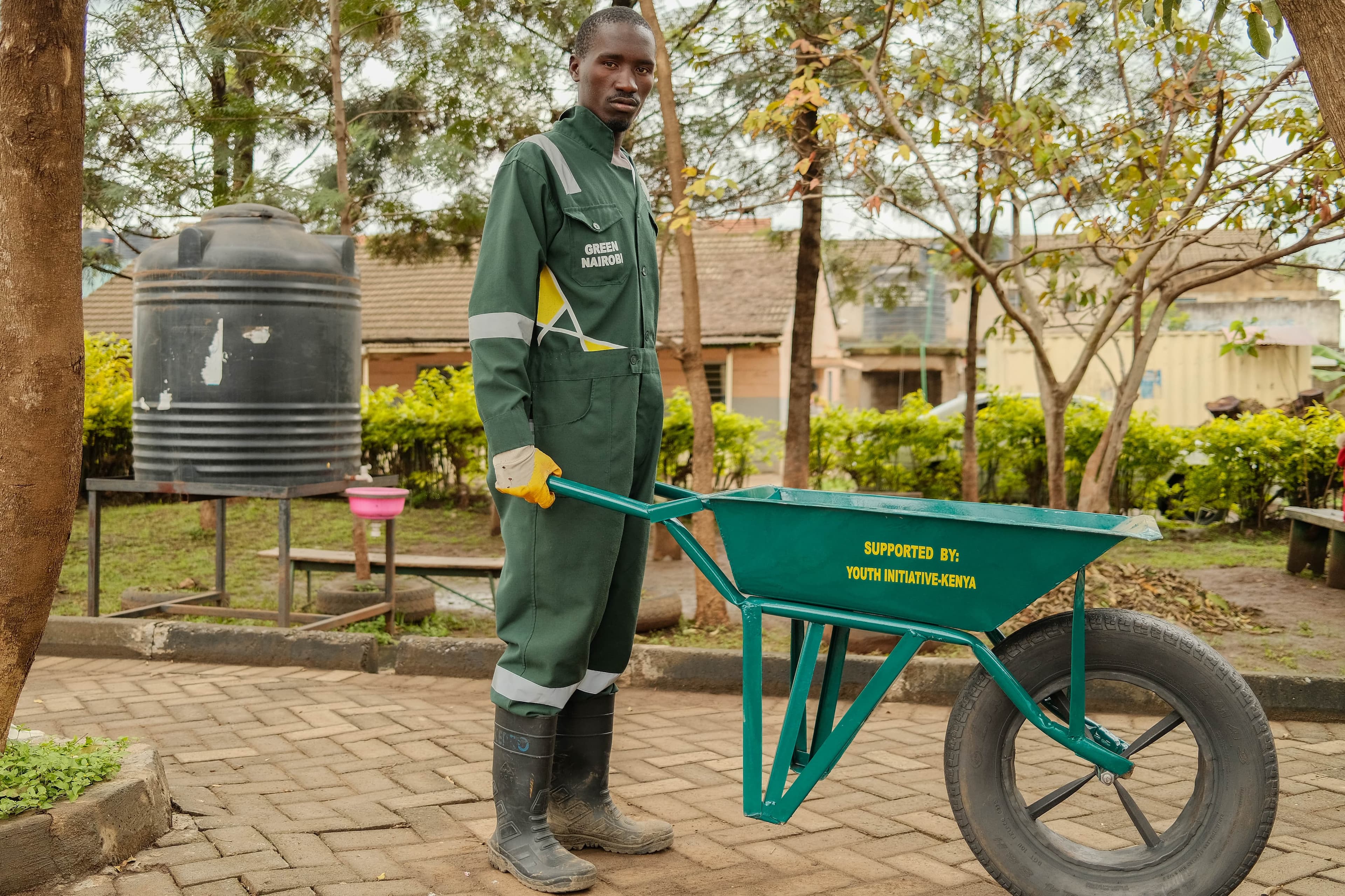 Youth worker in YIKE green jobs programme